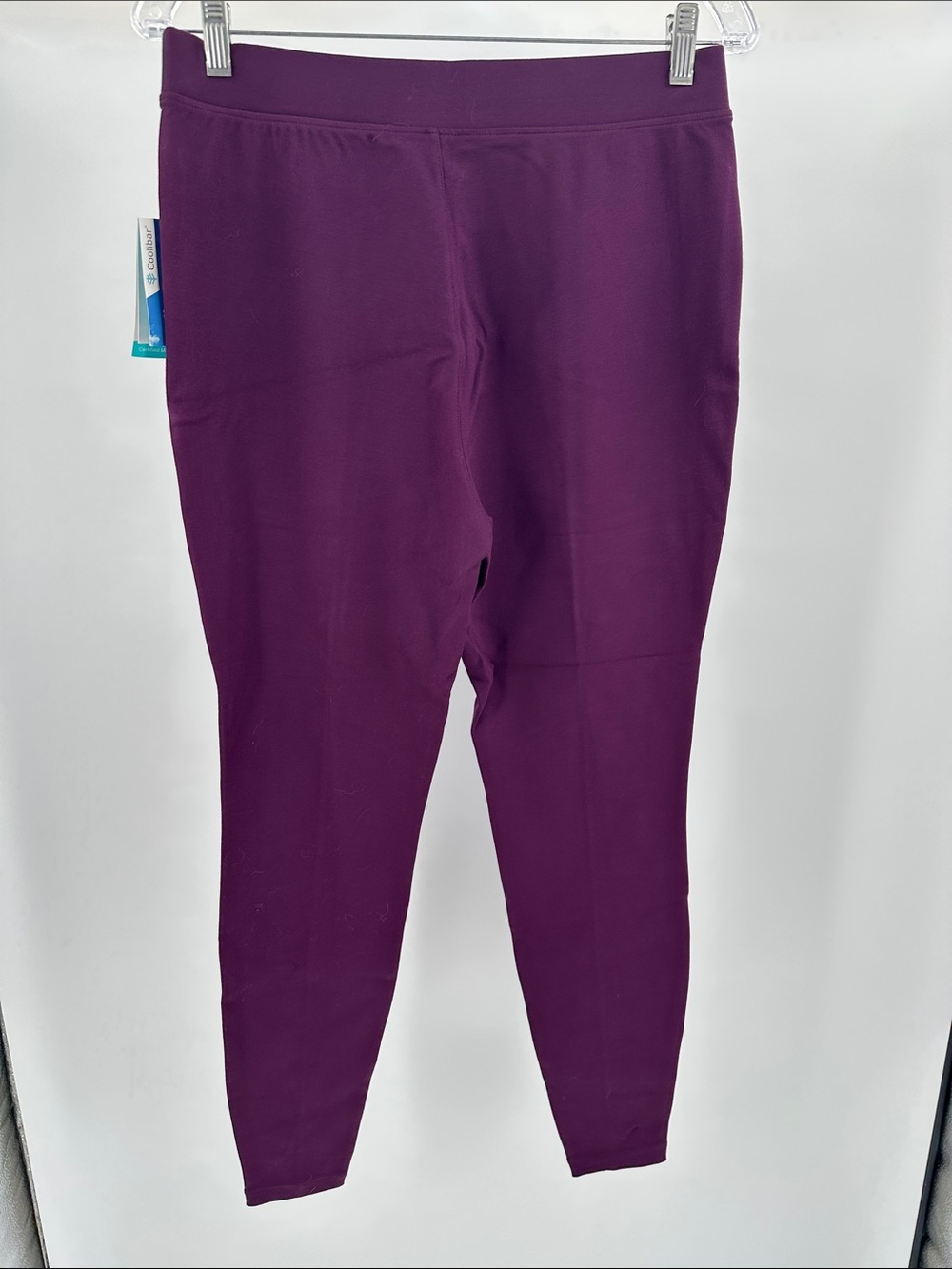 Coolibar Women’s Deep Purple Tapered Jogger Sweatpants - Picture 2 of 4